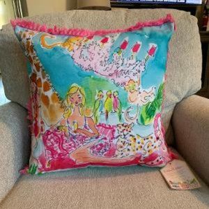 Lilly Pulitzer Indoor/Outdoor Pillow Brand New!